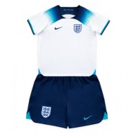 Camisa de time de futebol Inglaterra Replicas 1º Equipamento Infantil Mundo 2022 Manga Curta (+ Calças curtas)